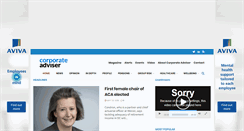 Desktop Screenshot of corporate-adviser.com
